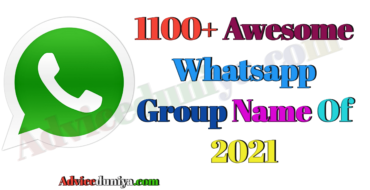 Whatsapp group names
